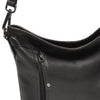 Leren Schoudertas Dames Lucca | Zwart