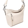 Leren Schoudertas Dames Lucca | Wit