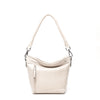 Leren Schoudertas Dames Lucca | Wit