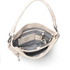 Leren Schoudertas Dames Lucca | Wit