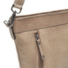Leren Schoudertas Dames Lucca | Taupe