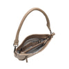 Leren Schoudertas Dames Lucca | Taupe