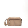 Leren Crossbody Dames Lucca | Taupe