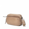 Leren Crossbody Dames Lucca | Taupe