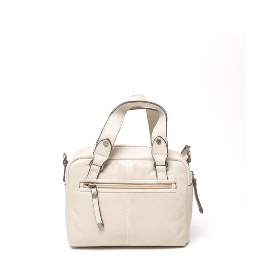 Leren Handtas Dames Lucca | Wit