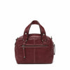 Leren Handtas Dames Lucca | Donker Rood