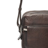 Leren Crossbody Heren Lucca | Donkerbruin