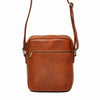 Leren Crossbody Heren Lucca | Cognac