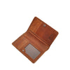 Leren Damesportemonnee Lucca | Cognac