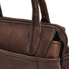 Leren Handtas Dames Lucca | Donkerbruin