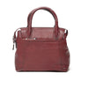 Leren Handtas Dames Lucca | Donker Rood