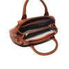 Leren Handtas Dames Lucca | Cognac