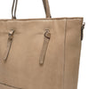 Leren Shopper Dames Lucca | Taupe