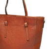 Leren Shopper Dames Lucca | Cognac
