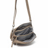 Leren Crossbody Dames Lucca | Taupe