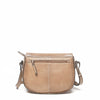 Leren Crossbody Dames Lucca | Taupe