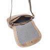 Leren Crossbody Dames Lucca | Taupe