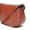 Leren Crossbody Dames Lucca | Cognac
