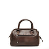 Leren Handtas Dames Lucca | Donkerbruin
