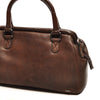 Leren Handtas Dames Lucca | Donkerbruin