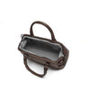 Leren Handtas Dames Lucca | Donkerbruin