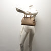 Leren Handtas Dames Lucca | Taupe