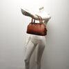 Leren Handtas Dames Lucca | Cognac