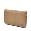 Leren Damesportemonnee Lucca | Taupe