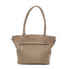 Leren Shopper Dames Lucca | Taupe