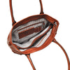 Leren Shopper Dames Lucca | Cognac
