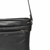Leren Crossbody Dames Lucca | Zwart