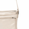 Leren Crossbody Dames Lucca | Wit