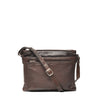Leren Crossbody Dames Lucca | Donkerbruin