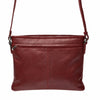 Leren Crossbody Dames Lucca | Donkerrood