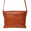 Leren Crossbody Dames Lucca | Cognac