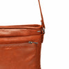 Leren Crossbody Dames Lucca | Cognac