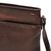 Leren Crossbody Dames Lucca | Donkerbruin