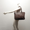 Leren Laptoptas 15.6 Inch Dames Lucca | Donkerbruin