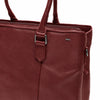 Leren Laptoptas 15.6 Inch Dames Lucca | Donkerrood