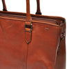 Leren Laptoptas 15.6 Inch Dames Lucca | Cognac