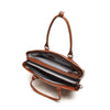Leren Laptoptas 15.6 Inch Dames Lucca | Cognac