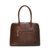 Leren Laptoptas 15.6 Inch Dames Lucca | Donkerbruin