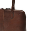 Leren Laptoptas 15.6 Inch Dames Lucca | Donkerbruin