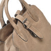 Leren Rugzak Dames Lucca | Taupe