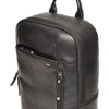 Leren Mini Rugzak Heren Lucca | Zwart