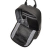 Leren Mini Rugzak Heren Lucca | Zwart