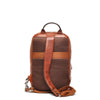 Leren Mini Rugzak Heren Lucca | Cognac