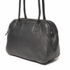 Leren Schoudertas Dames Lucca | Zwart