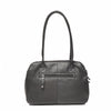 Leren Schoudertas Dames Lucca | Zwart