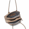 Leren Schoudertas Dames Lucca | Taupe